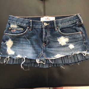 Hollister miniskirt like new perfect condition
